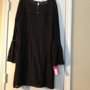 Brand new stylish lace dress with beautiful sleeves that flare out